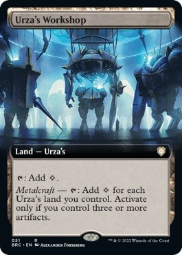 Image for Urza's Workshop (Extended Art) (51) - Magic: The Gathering