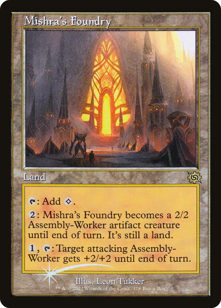 Image for Mishra's Foundry (378) - Magic: The Gathering