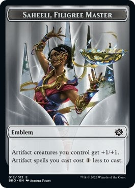 Image for Emblem - Saheeli, Filigree Master (12) - Magic: The Gathering