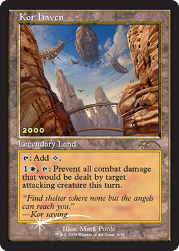Image for Kor Haven (8) (30A-P) - Magic: The Gathering