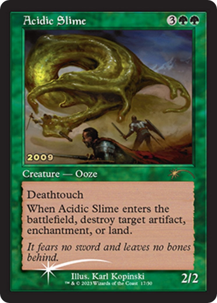 Image for Acidic Slime (17) (30A-P) - Magic: The Gathering