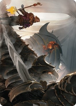 Image for Mass Production Art Card (Gold-Stamped Planeswalker Symbol) (1) - Magic: The Gathering