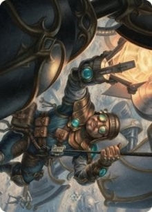 Image for Powerstone Engineer Art Card (2) (ASBRO) - Magic: The Gathering