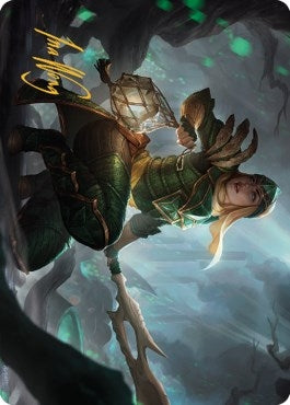 Image for Argothian Opportunist Art Card (Gold-Stamped Signature) (22) (ASBRO) - Magic: The Gathering