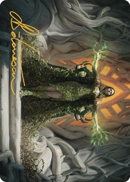 Image for Titania, Voice of Gaea Art Card (Gold-Stamped Signature) (26) (ASBRO) - Magic: The Gathering