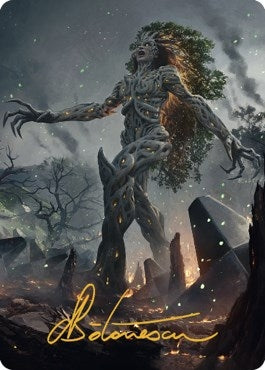 Image for Titania, Gaea Incarnate Art Card (Gold-Stamped Signature) (27) (ASBRO) - Magic: The Gathering