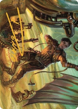 Image for Mishra, Excavation Prodigy Art Card (Gold-Stamped Signature) (36) (ASBRO) - Magic: The Gathering