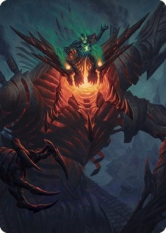 Image for Mishra, Lost to Phyrexia Art Card (38) (ASBRO) - Magic: The Gathering