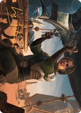 Image for Tocasia, Dig Site Mentor Art Card (Gold-Stamped Signature) (40) - Magic: The Gathering