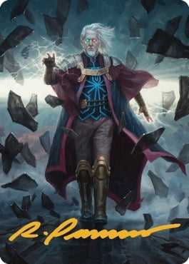 Image for Urza, Planeswalker Art Card (Gold-Stamped Signature) (42) (ASBRO) - Magic: The Gathering