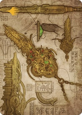 Image for Key to the City Art Card (Gold-Stamped Planeswalker Symbol) (65) (ASBRO) - Magic: The Gathering