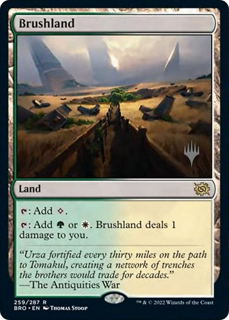 Image for Brushland (259) - Magic: The Gathering