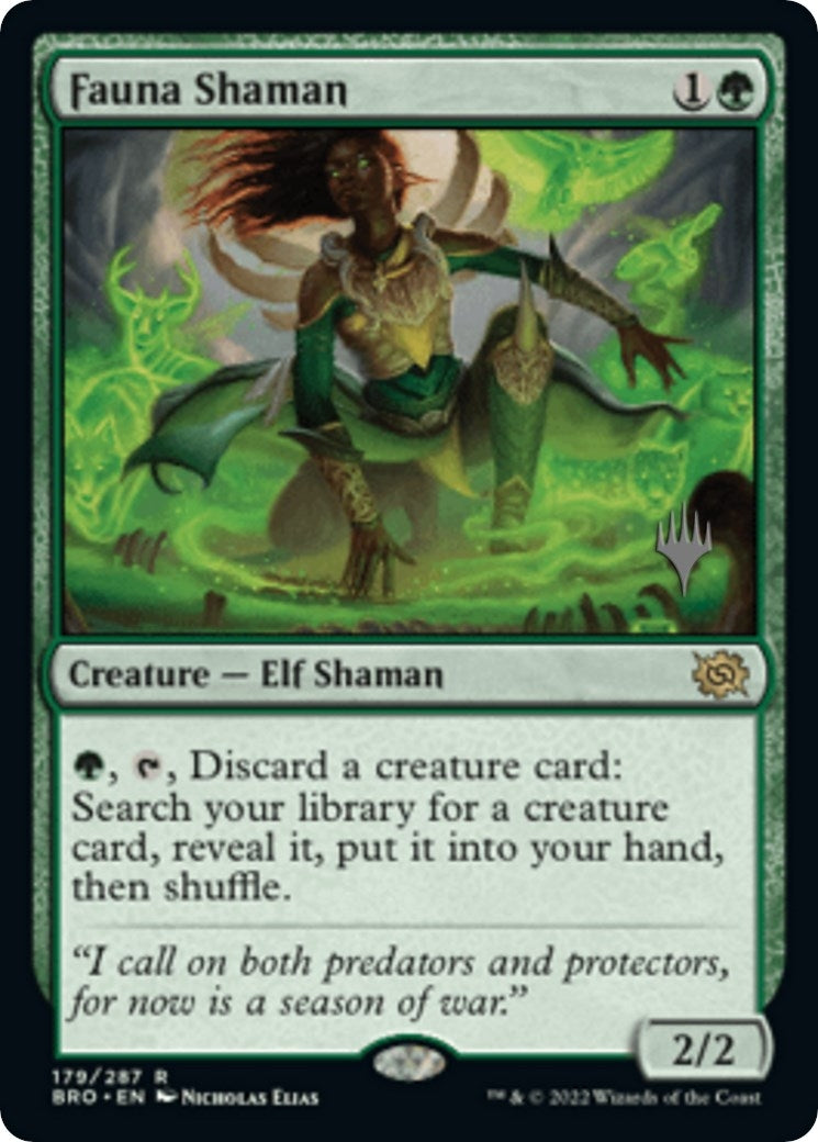 Image for Fauna Shaman (179) (PPBRO) - Magic: The Gathering