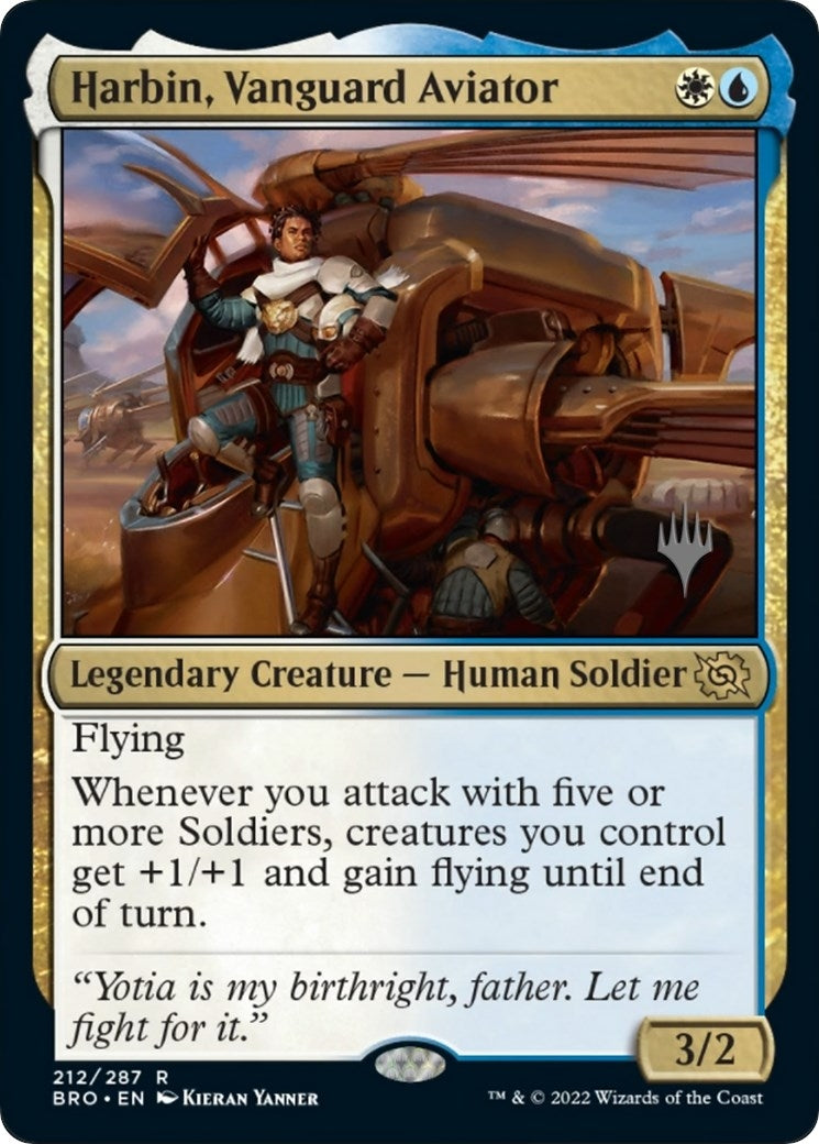 Image for Harbin, Vanguard Aviator (212) - Magic: The Gathering