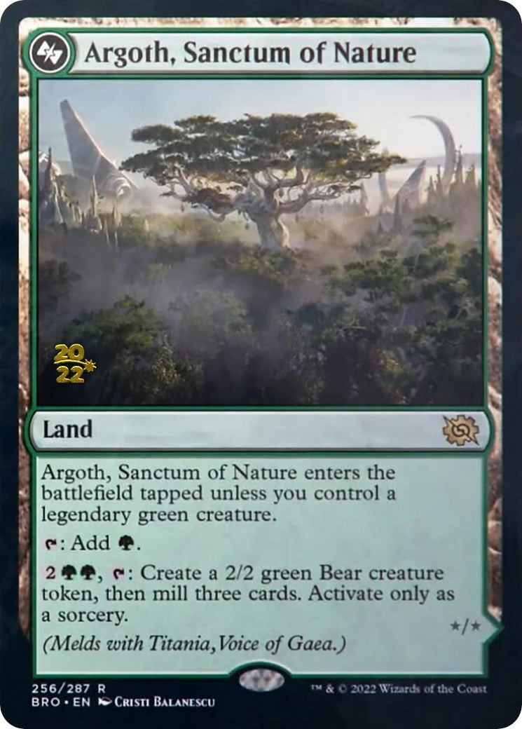 Image for Argoth, Sanctum of Nature (256) - Magic: The Gathering