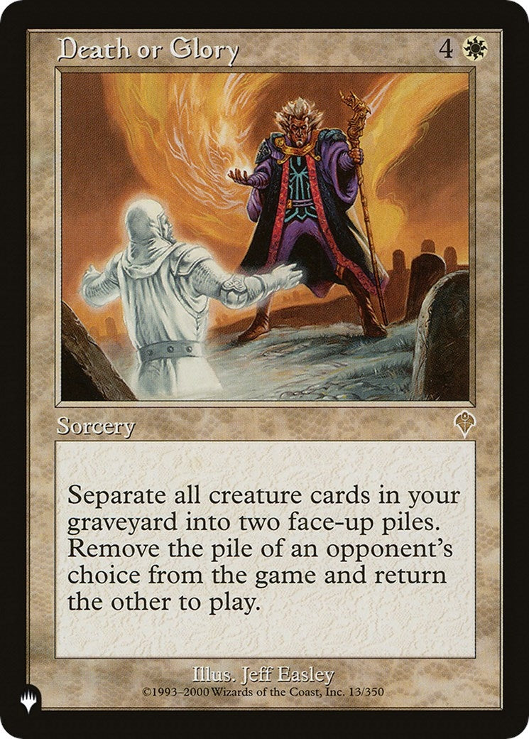 Image for Death or Glory (13/350) (LIST) - Magic: The Gathering
