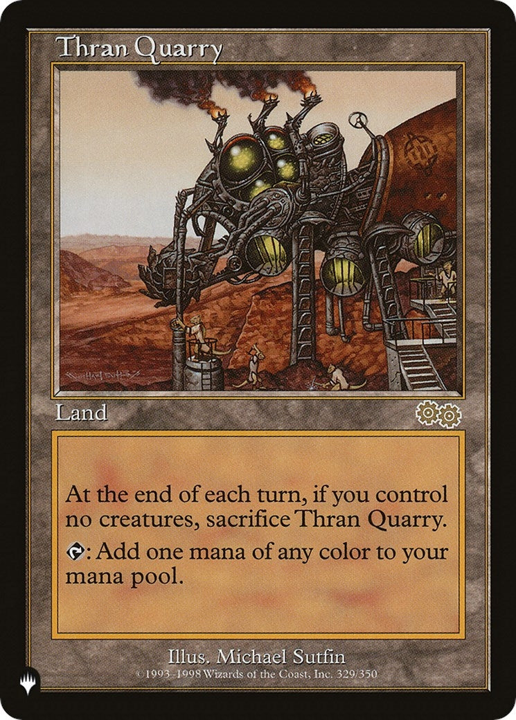 Image for Thran Quarry (329/350) (LIST) - Magic: The Gathering