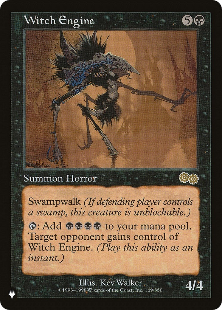 Image for Witch Engine (169/350) (LIST) - Magic: The Gathering