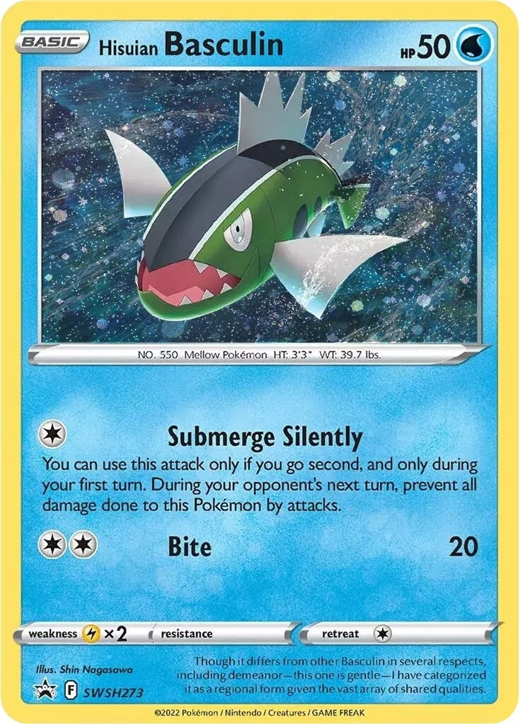 Image for Hisuian Basculin - SWSH273 (SWSH273) (SWSD) - Pokemon