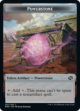 Image for Powerstone // Thopter Double-Sided Token (7 // 10) - Magic: The Gathering