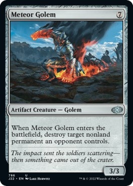 Image for Meteor Golem (786) - Magic: The Gathering