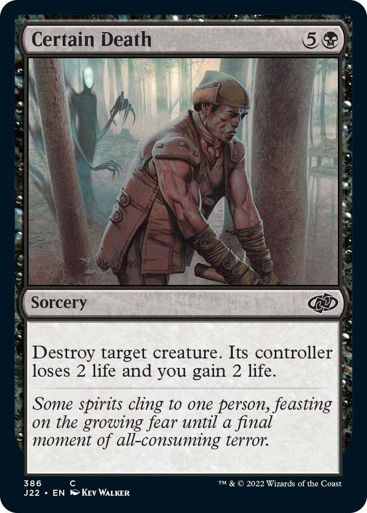 Image for Certain Death (386) - Magic: The Gathering
