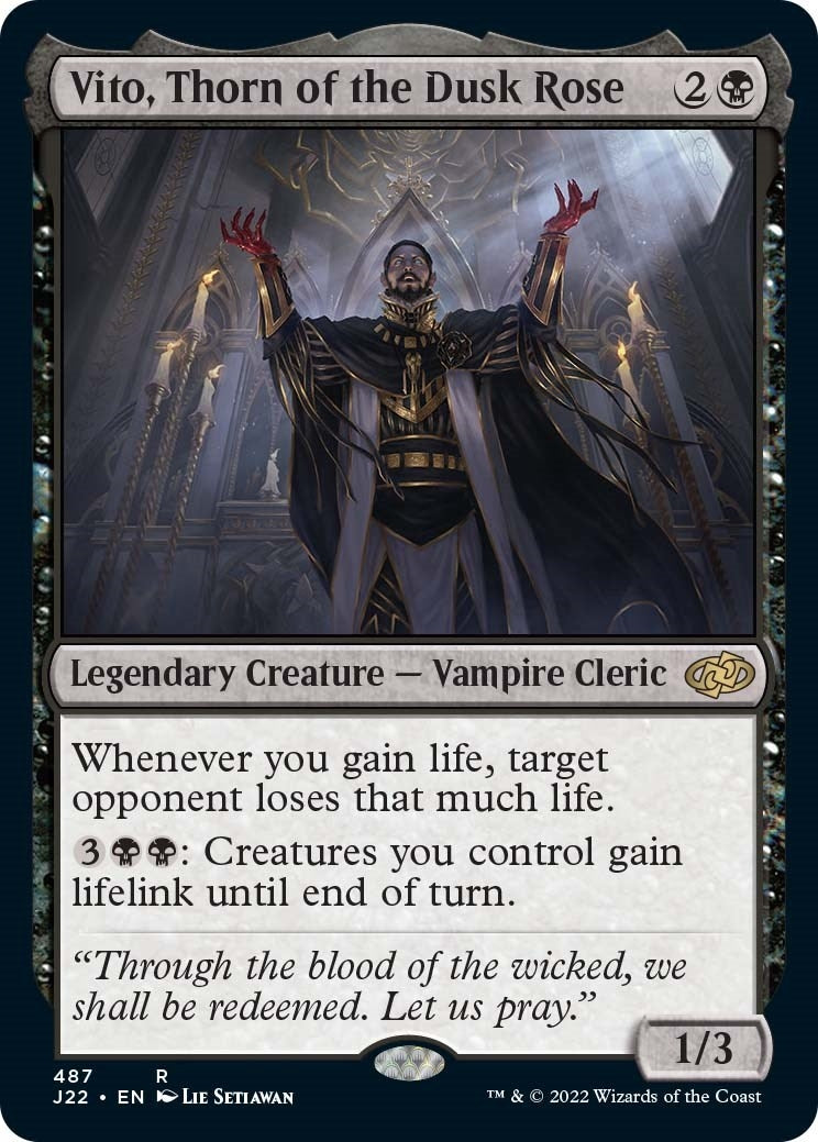 Image for Vito, Thorn of the Dusk Rose (487) - Magic: The Gathering