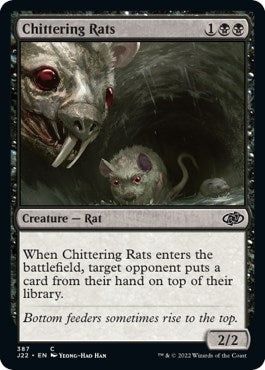 Image for Chittering Rats (387) - Magic: The Gathering