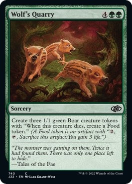 Image for Wolf's Quarry (740) - Magic: The Gathering