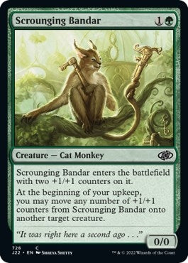 Image for Scrounging Bandar (726) - Magic: The Gathering
