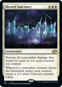 Image for Blessed Sanctuary (157) - Magic: The Gathering