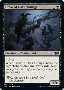Image for Crow of Dark Tidings (390) - Magic: The Gathering