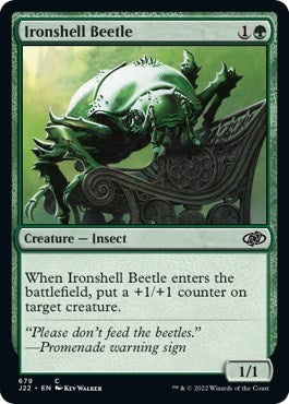 Image for Ironshell Beetle (679) - Magic: The Gathering