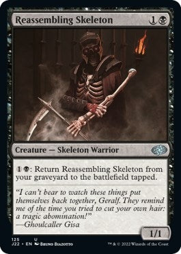 Image for Reassembling Skeleton (125) - Magic: The Gathering