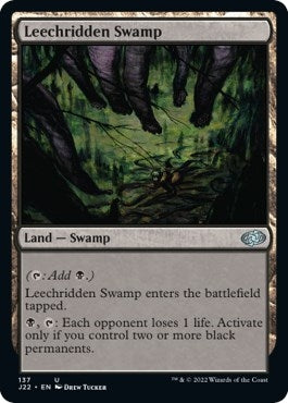 Image for Leechridden Swamp (137) - Magic: The Gathering