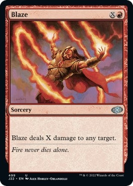 Image for Blaze (499) - Magic: The Gathering