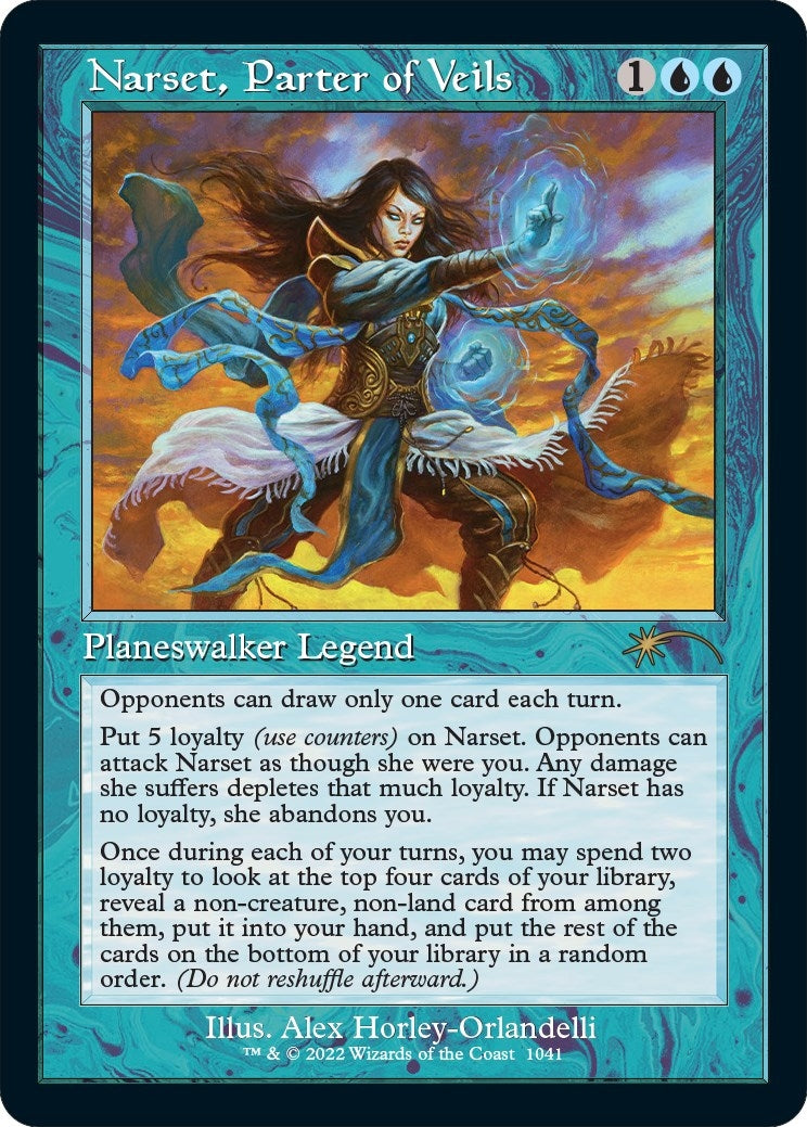 Image for Narset, Parter of Veils (Retro Frame) (1041) - Magic: The Gathering
