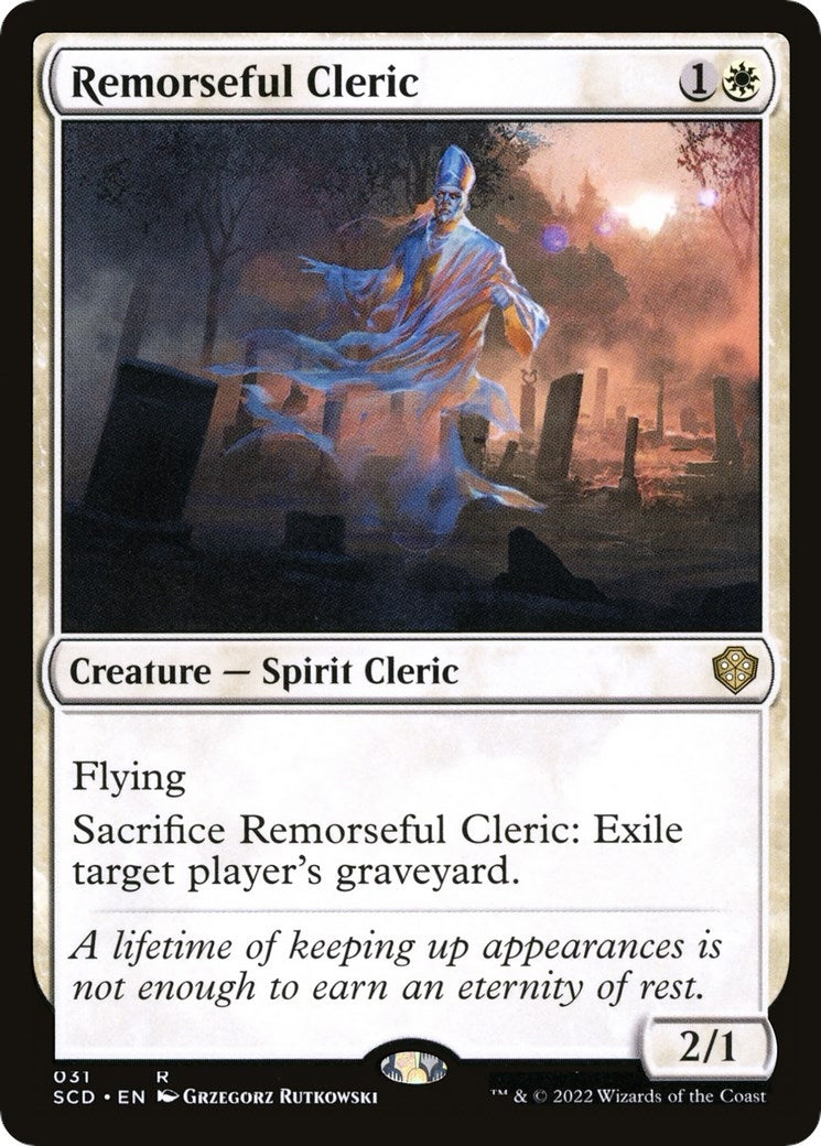 Image for Remorseful Cleric (31) - Magic: The Gathering