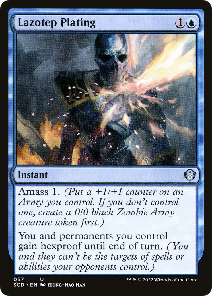 Image for Lazotep Plating (57) - Magic: The Gathering