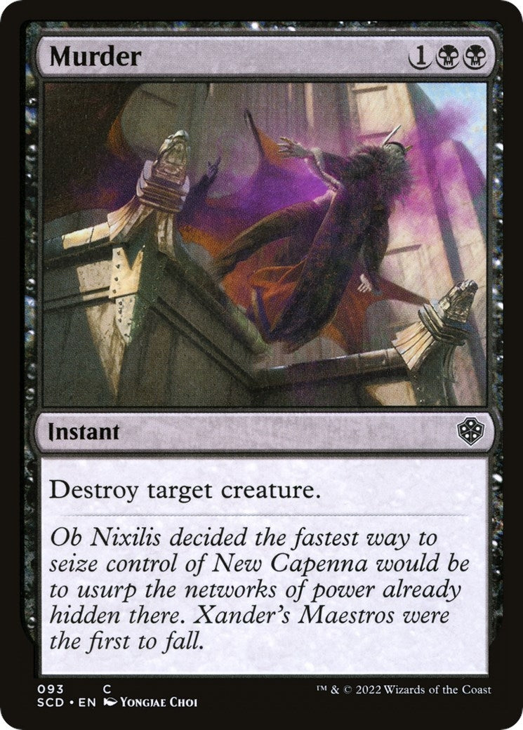 Image for Murder (93) - Magic: The Gathering