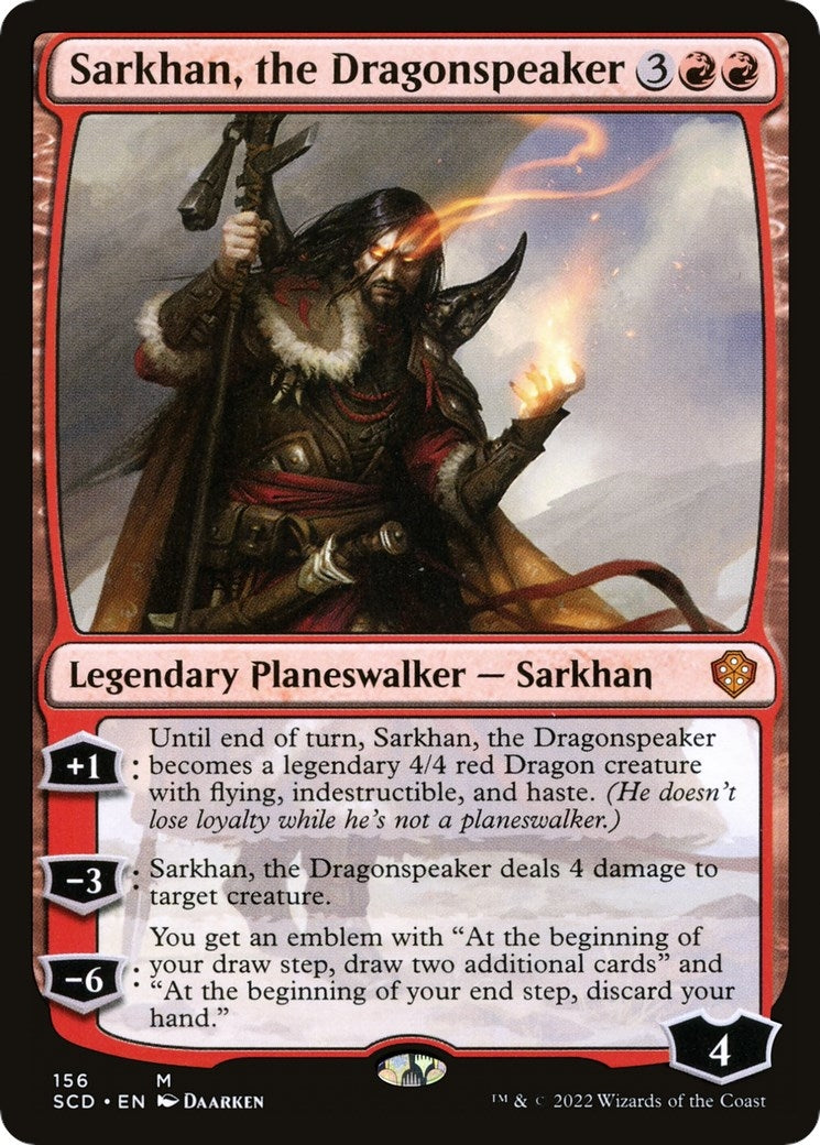Image for Sarkhan, the Dragonspeaker (156) - Magic: The Gathering