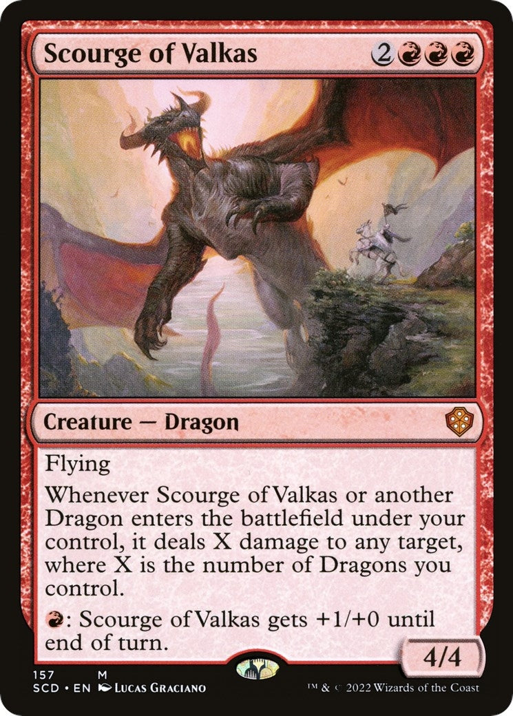 Image for Scourge of Valkas (157) - Magic: The Gathering