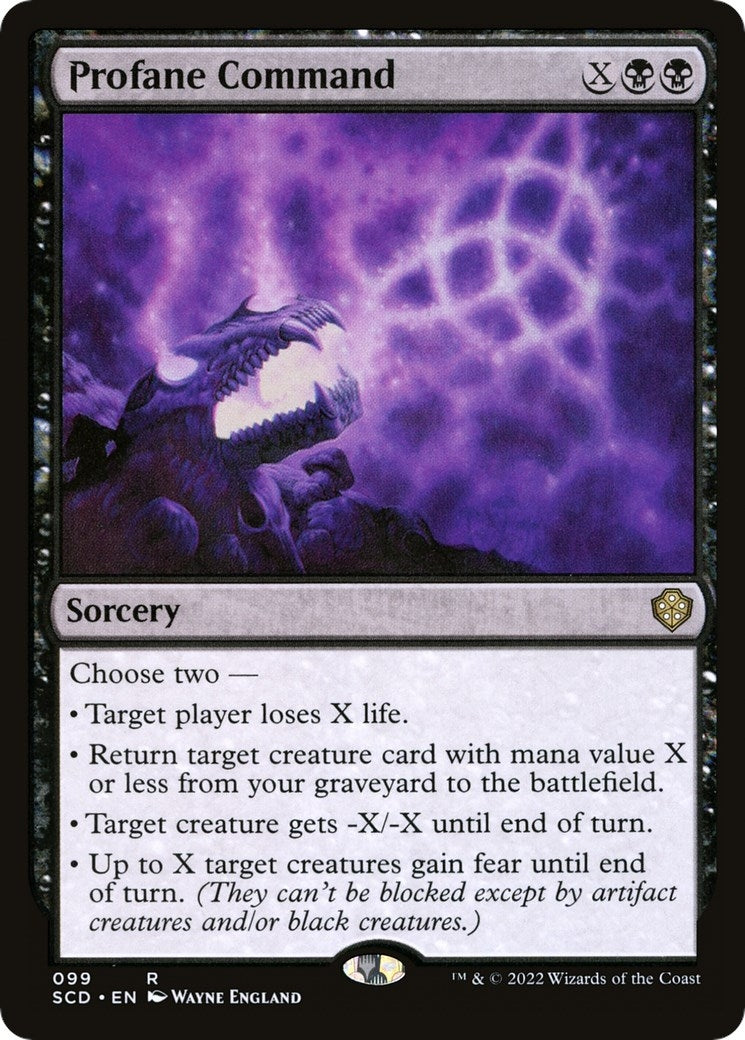 Image for Profane Command (99) - Magic: The Gathering