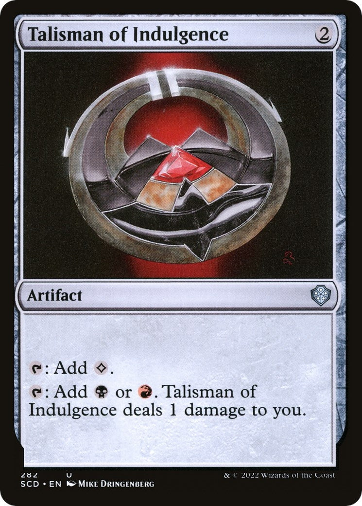 Image for Talisman of Indulgence (282) - Magic: The Gathering