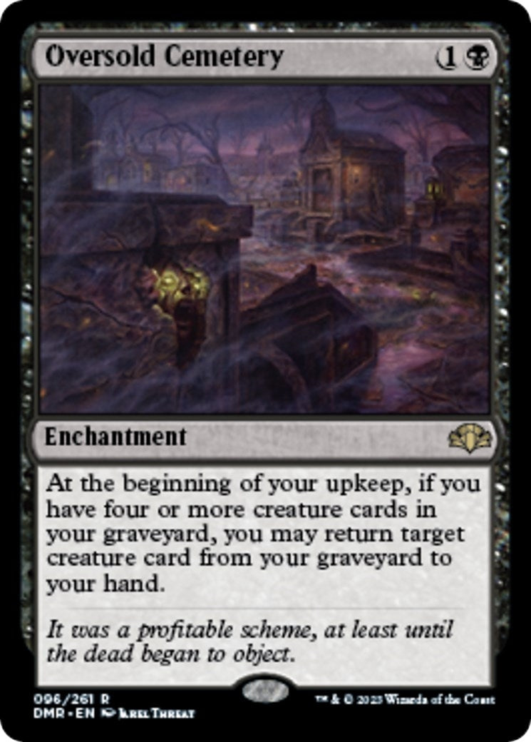 Image for Oversold Cemetery (96) - Magic: The Gathering
