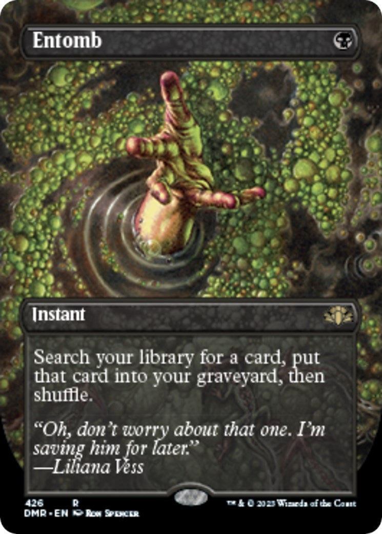 Image for Entomb (Borderless) (426) - Magic: The Gathering