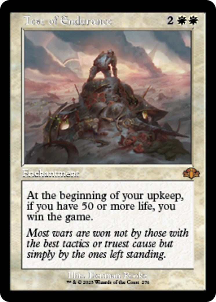 Image for Test of Endurance (Retro Frame) (276) - Magic: The Gathering