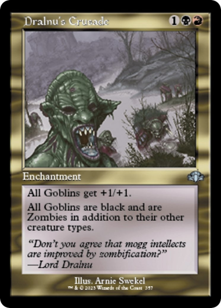 Image for Dralnu's Crusade (Retro Frame) (357) (DMR) - Magic: The Gathering