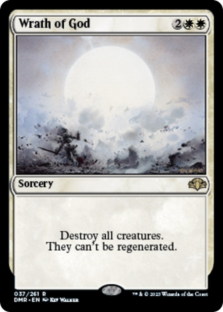 Image for Wrath of God (37) - Magic: The Gathering