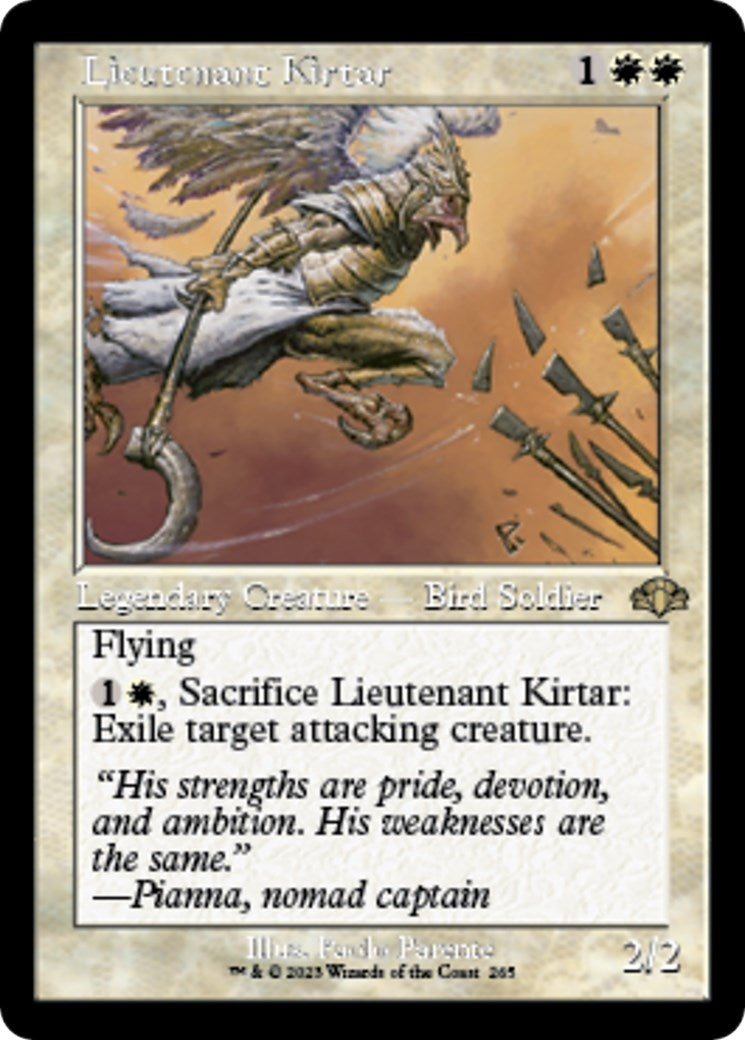 Image for Lieutenant Kirtar (Retro Frame) (265) (DMR) - Magic: The Gathering